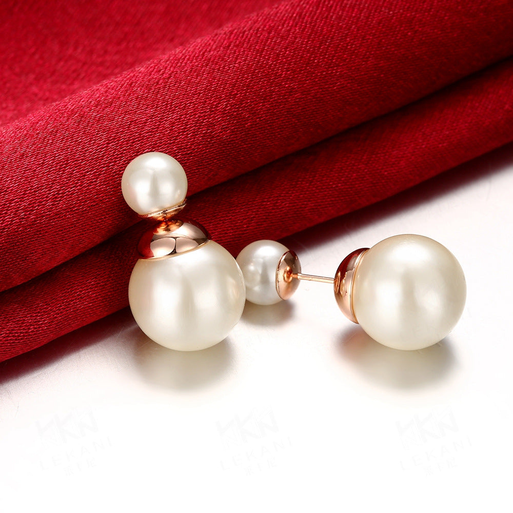 Women's Pearl High-grade Fashion Popular Creative Accessories Earrings
