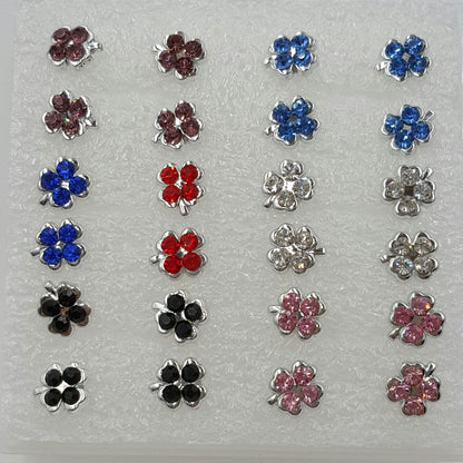 Women's Summer Ear Plastic Auricular Needle Mini Earrings