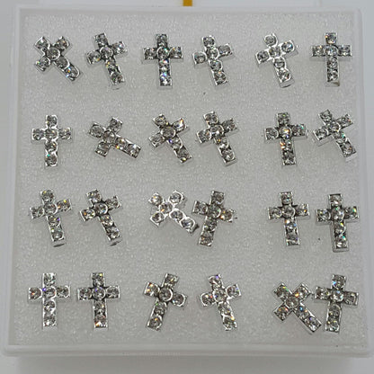 Women's Summer Ear Plastic Auricular Needle Mini Earrings