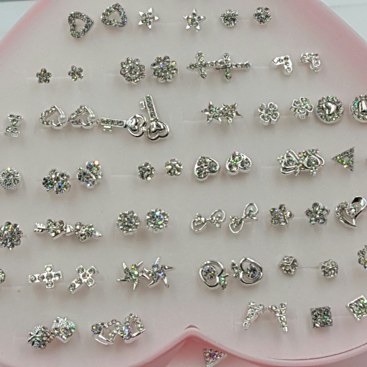 Women's Summer Ear Plastic Auricular Needle Mini Earrings