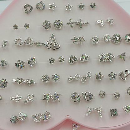 Women's Summer Ear Plastic Auricular Needle Mini Earrings