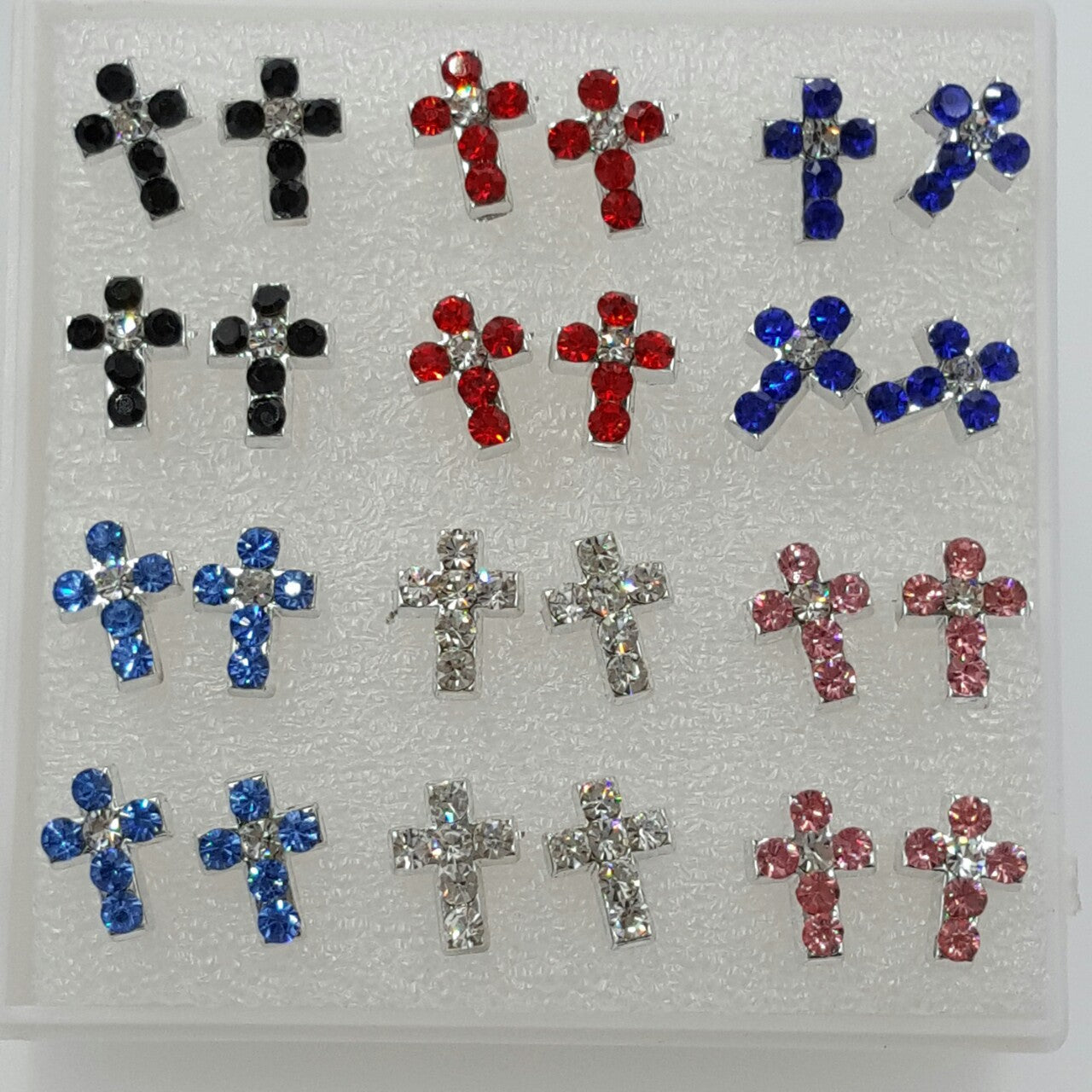 Women's Summer Ear Plastic Auricular Needle Mini Earrings