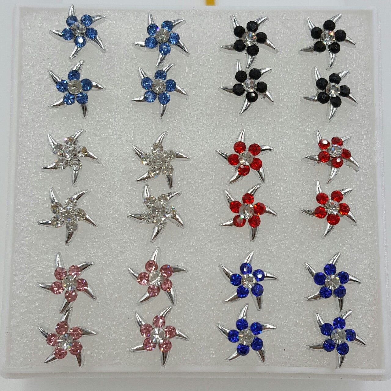 Women's Summer Ear Plastic Auricular Needle Mini Earrings