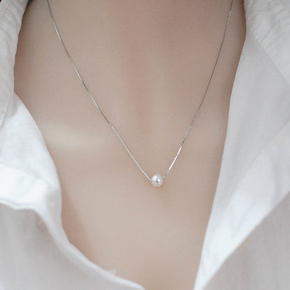 Women's Korean Fashion Simple Pendant Short Single-layer Necklaces