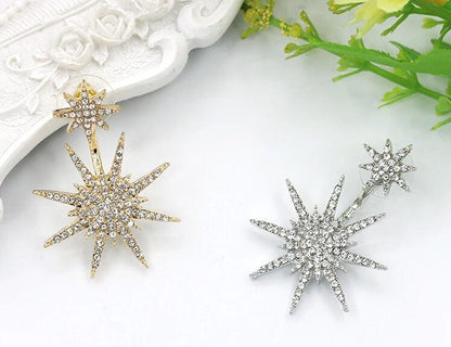Women's Korean Style Fashion Popular Starlight Trendy Earrings