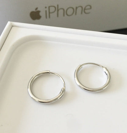 Models Round Creative Style Simple And Earrings