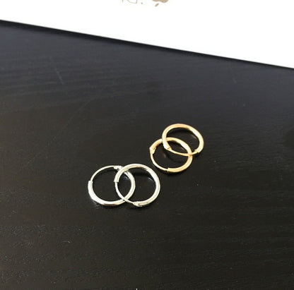 Models Round Creative Style Simple And Earrings