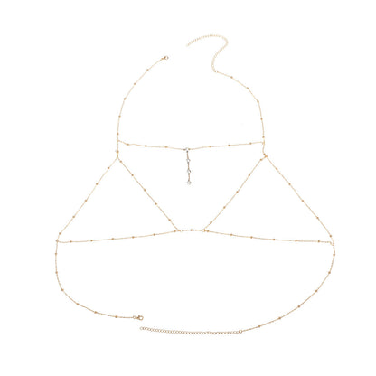 Sexy Neck Binding Ornament Copper Bead Necklaces