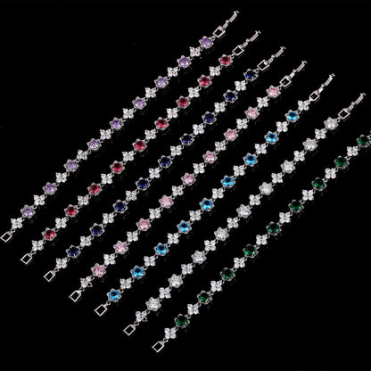 Zircon Female Korean Fashion Accessories Bangle Bracelets