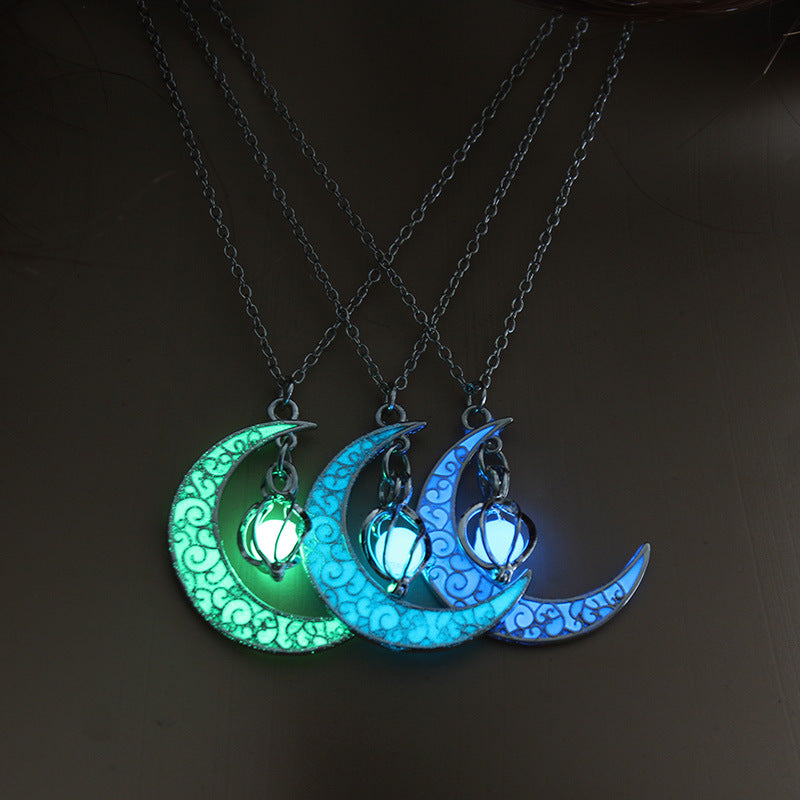 Luminous Moon Whirlwind Changeable Beads Accessories Necklaces