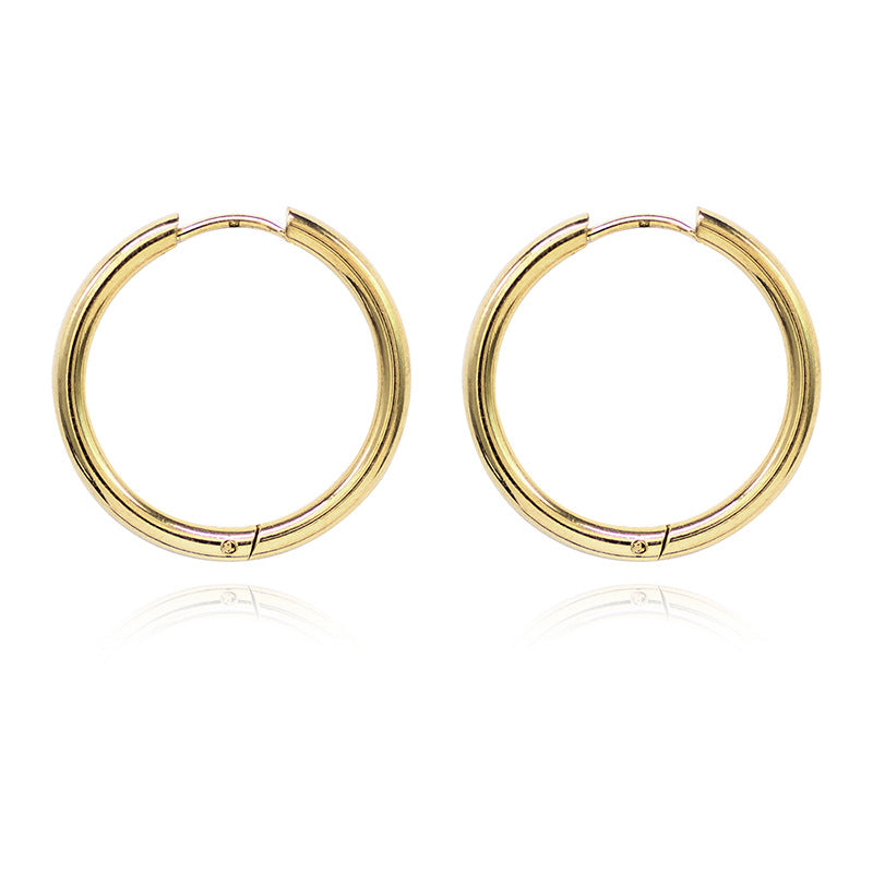 Women's Big And Small Circles Eardrop Elegant Personalized Simple Earrings