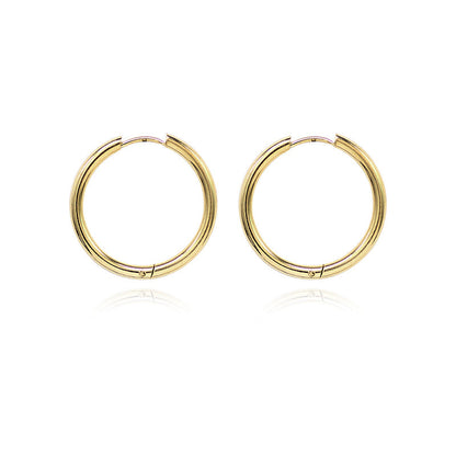 Women's Big And Small Circles Eardrop Elegant Personalized Simple Earrings