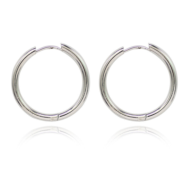 Women's Big And Small Circles Eardrop Elegant Personalized Simple Earrings