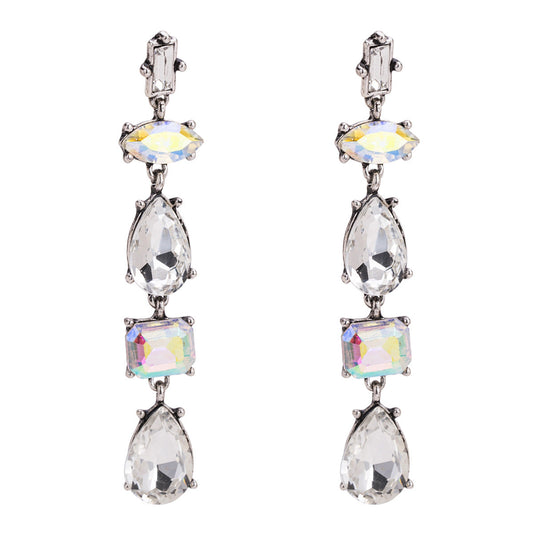 Exaggerated Trendy Multilayer Diamond Bohemian Ear Earrings