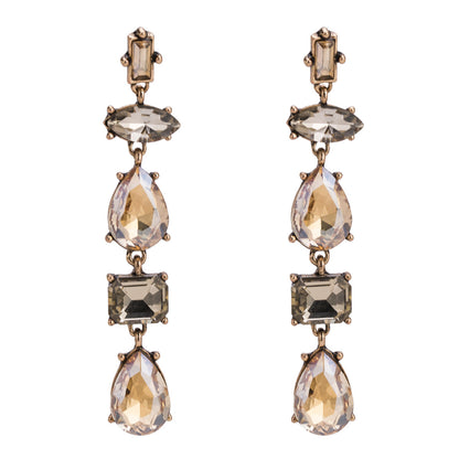 Exaggerated Trendy Multilayer Diamond Bohemian Ear Earrings