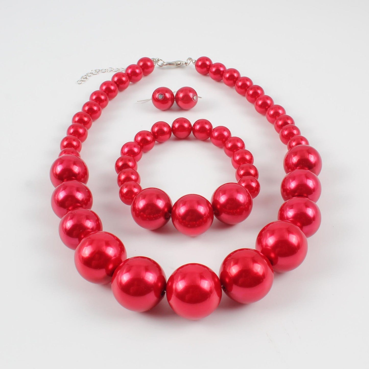 Fashion Pearl Simplicity And Exaggeration Imitation Necklaces