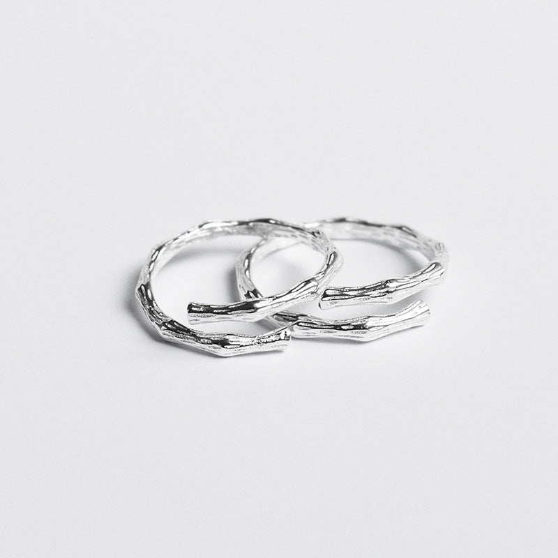 Women's & Men's & Sterling Sier Couple Sweet Art Rings