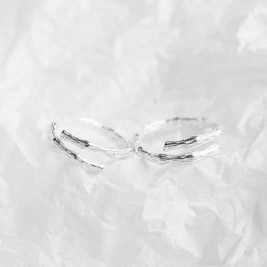 Women's & Men's & Sterling Sier Couple Sweet Art Rings