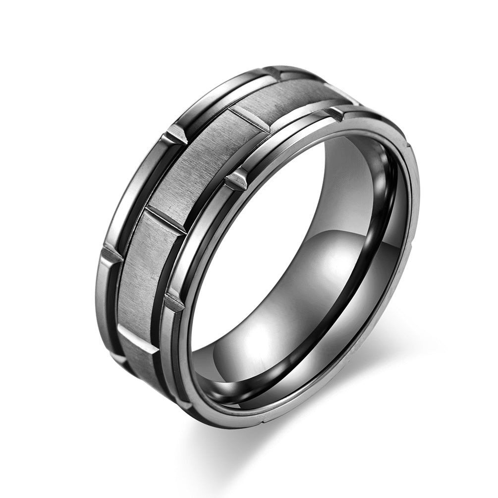 Titanium Steel Wire Drawing Combined Set Rings