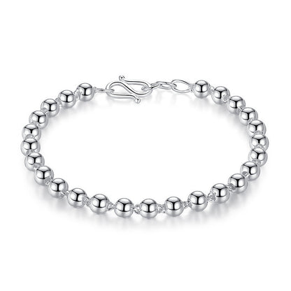 Sterling Sier Rotating Beads Small Female Bracelets