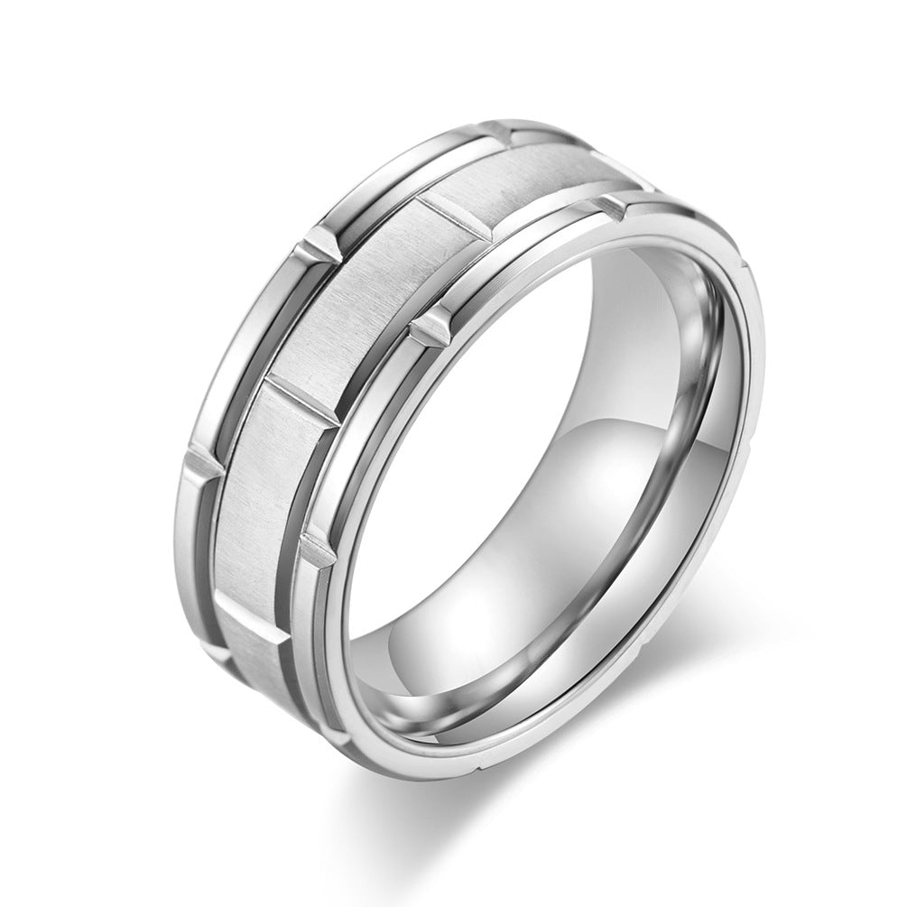 Titanium Steel Wire Drawing Combined Set Rings