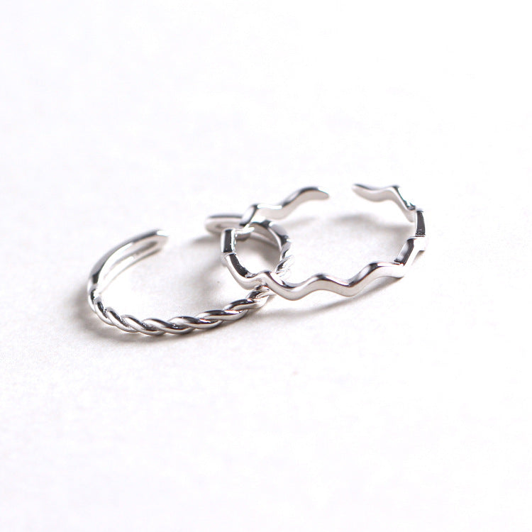 Style Sterling Sier Very And Fine Little Finger Rings