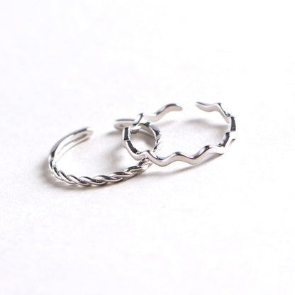 Style Sterling Sier Very And Fine Little Finger Rings