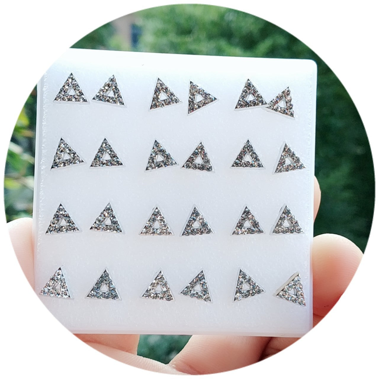 Women's Summer Ear Plastic Auricular Needle Mini Earrings