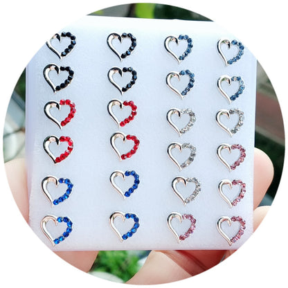 Women's Summer Ear Plastic Auricular Needle Mini Earrings