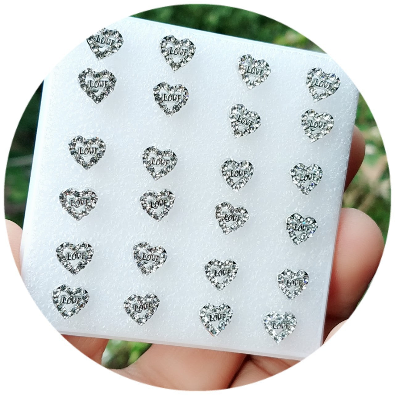 Women's Summer Ear Plastic Auricular Needle Mini Earrings