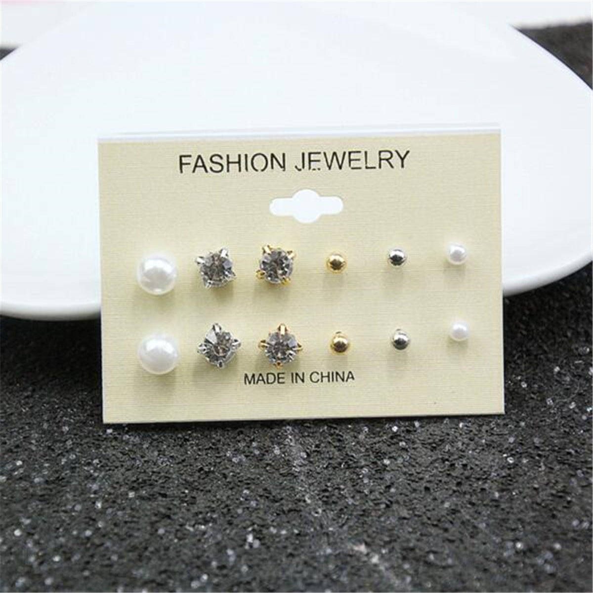 Korean Style Fresh Diamond Combination Suit Rings