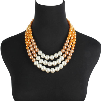 Imitation Pearl Fashion Sweater Chain Accessories Necklaces