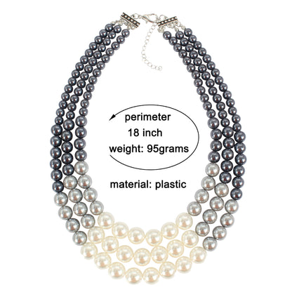 Imitation Pearl Fashion Sweater Chain Accessories Necklaces