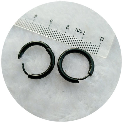 Thick Titanium Steel Hipster Accessories Versatile Earrings