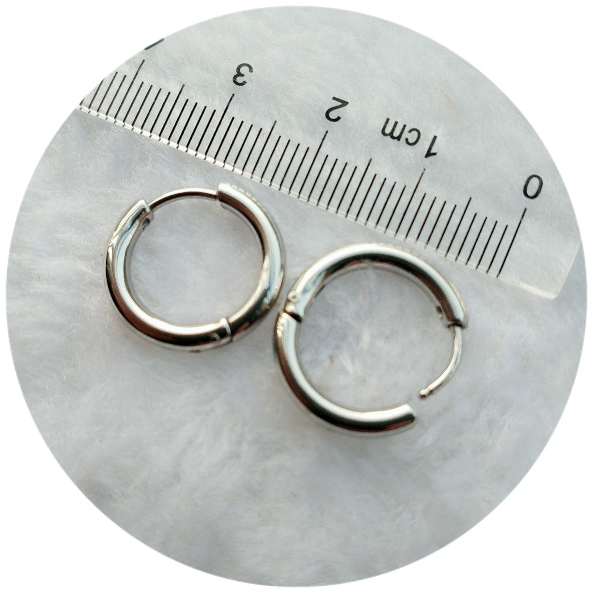 Thick Titanium Steel Hipster Accessories Versatile Earrings