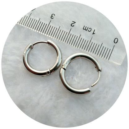 Thick Titanium Steel Hipster Accessories Versatile Earrings