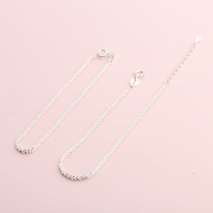 Sier Starry Female Korean Simple Mori Bracelets