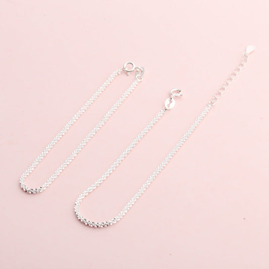 Sier Starry Female Korean Simple Mori Bracelets