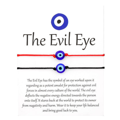 Blue Eyes Turkish Devil's Eye Creative Red Rope Bracelets