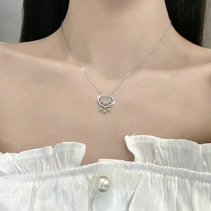 White Chalcedony Longevity Get Girlfriends Birthday Necklaces