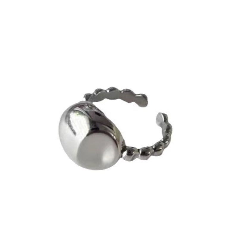 Irregular Concave Female Design High Sense Simple Rings