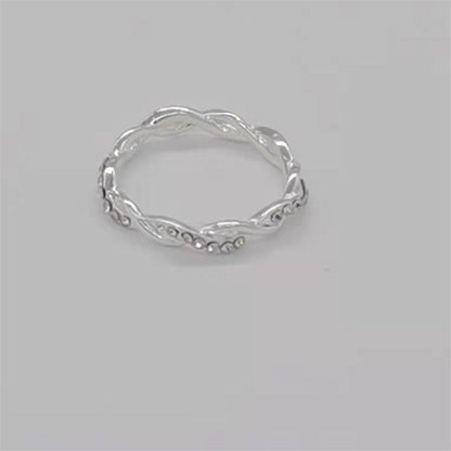 Creative Classy Unique Versatile Ornament Twist Rings