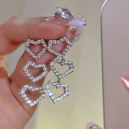 Sweet Cool Cold Style Hollow Full Earrings