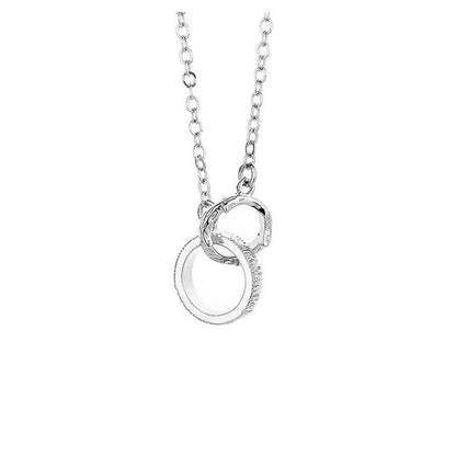 Pair Niche Design Mountain Pendant Clavicle Necklaces