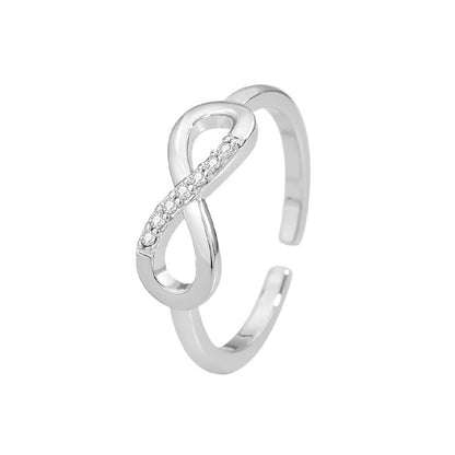 Women's Infinite Retro And Fashion Personalized Diamond Rings