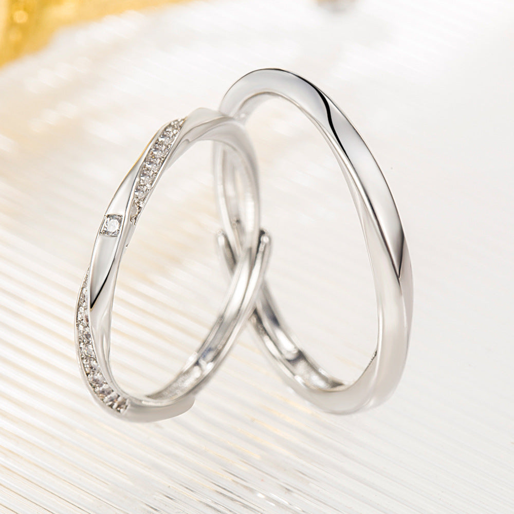 Women's & Men's My Heart Will Go On Couple Special Rings