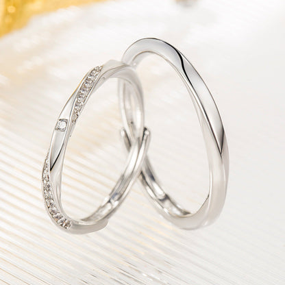 Women's & Men's My Heart Will Go On Couple Special Rings