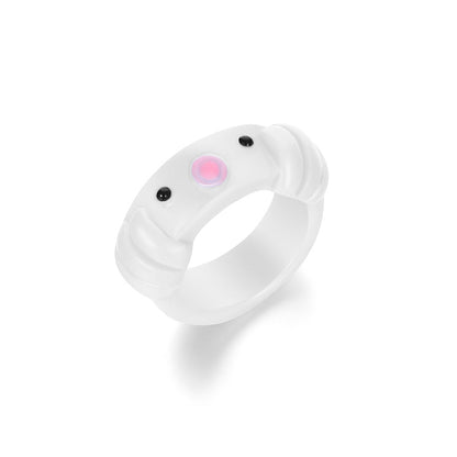 Cartoon Frog Fashion Cute Resin Index Rings