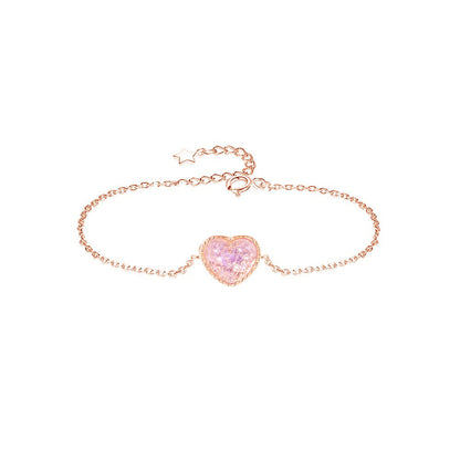 Water Ripple Feeling Glaze Star Moon Heart Female Special Bracelets