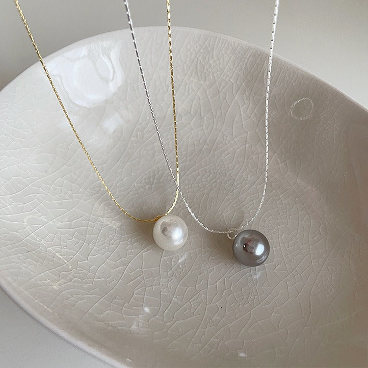 Pearl Pendant Female Niche Retro Personality Necklaces